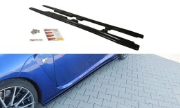 Seitenschweller Ansatz Cup Leisten passend für Lexus RC F Carbon Look