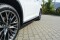 Seitenschweller Ansatz Cup Leisten passend für Lexus RX Mk4 schwarz Hochglanz