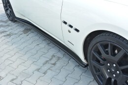 Seitenschweller Ansatz Cup Leisten passend für MASERATI GRANTURISMO 2007-2011 Carbon Look