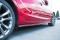 Seitenschweller Ansatz Cup Leisten passend für Mazda 6 Limousine GJ (Mk3) schwarz Hochglanz