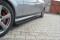 Seitenschweller Ansatz Cup Leisten für Mercedes C W204 AMG-Line (vor Facelift) schwarz Hochglanz