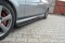 Seitenschweller Ansatz Cup Leisten passend für Mercedes-Benz C Limousine / Kombi AMG-Line W204 / S204 schwarz Hochglanz