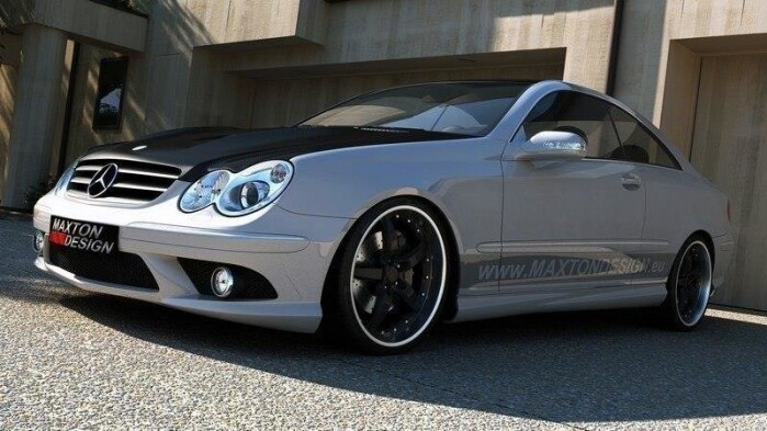 Seitenschweller passend für Mercedes CLK W209 AMG LOOK