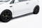 Seitenschweller Ansatz Cup Leisten passend fürs Opel Corsa D OPC/VXR schwarz Hochglanz