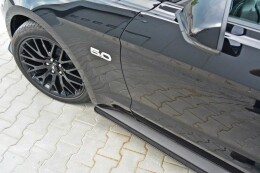 Street Pro Seitenschweller Ansatz Cup Leisten für Ford Mustang GT Mk6