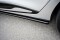 Seitenschweller Ansatz Cup Leisten für Renault Clio Mk4 schwarz Hochglanz