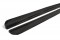 Seitenschweller Ansatz Cup Leisten für SEAT IBIZA 4 SPORTCOUPE (vor Facelift) schwarz Hochglanz