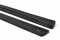 Seitenschweller Ansatz Cup Leisten für SEAT IBIZA 4 SPORTCOUPE (vor Facelift) schwarz matt