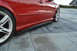 Street+ Seitenschweller Leisten passend für Seat Leon Mk1 CUPRA schwarz Hochglanz