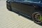 Seitenschweller Ansatz Cup Leisten für Skoda Fabia RS Mk1 schwarz Hochglanz