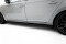 Seitenschweller Ansatz Cup Leisten passend für Skoda Superb Liftback / Combi Mk3 schwarz Hochglanz