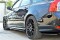 Seitenschweller Ansatz Cup Leisten passend für VOLVO V50F R-DESIGN schwarz Hochglanz
