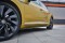 Seitenschweller Ansatz Cup Leisten für Volkswagen Arteon R-Line schwarz Hochglanz
