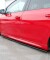 Seitenschweller Ansatz Cup Leisten passend für VW Golf GTI 35th / R20 Mk6 schwarz Hochglanz