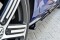 Seitenschweller Ansatz Cup Leisten V.1 für VW Golf 7 R / R-Line Facelift schwarz matt