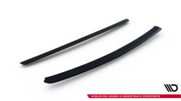 Unterer Heck Spoiler Aufsatz Abrisskante passend für BMW M3 / 3 M-Paket E36 Coupe GT Klasse schwarz Hochglanz