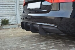 Heck Ansatz Diffusor Heckschürze für Audi A4 B8 AVANT FL