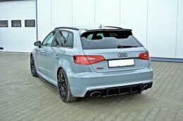 Heck Ansatz Diffusor Heckschürze für Audi RS3...