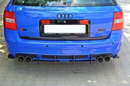 Heck Ansatz Diffusor Heckschürze für Audi RS6 C5 AVANT
