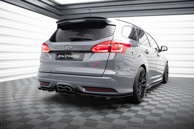 Street Pro Heckschürze Heckansatz passend für Ford Focus ST Mk3 Kombi