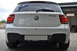 Heck Ansatz Diffusor Heckschürze & Flaps für BMW 1er F20/F21 M-POWER  (vor FL)