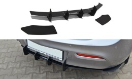 MAZDA 3 MK2 SPORT (vor Facelift) Heck Ansatz Diffusor passend für Heckschürze passend für & Heck Ansatz Flaps Diffusor passend für