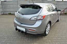 MAZDA 3 MK2 SPORT (vor Facelift) Heck Ansatz Diffusor passend für Heckschürze passend für & Heck Ansatz Flaps Diffusor passend für