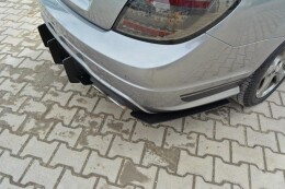 Mercedes-Benz C Limousine / Kombi AMG-Line W204 / S204 Heck Ansatz Diffusor für Heckschürze für & Heck Ansatz Flaps Diffusor für