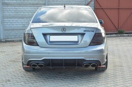 Mercedes-Benz C Limousine / Kombi AMG-Line W204 / S204 Heck Ansatz Diffusor für Heckschürze für & Heck Ansatz Flaps Diffusor für