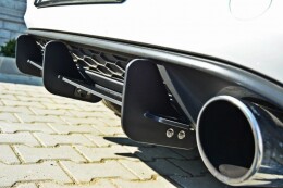 Heck Ansatz Diffusor Heckschürze & Flaps für VW GOLF 7 GTI