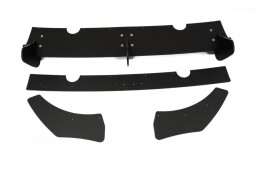 VW GOLF 7 GTI Heck Ansatz Diffusor passend für Heckschürze passend für & Heck Ansatz Flaps Diffusor passend für