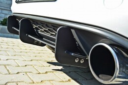 VW GOLF 7 GTI Heck Ansatz Diffusor passend für Heckschürze passend für & Heck Ansatz Flaps Diffusor passend für