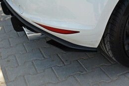 VW GOLF 7 GTI Heck Ansatz Diffusor passend für Heckschürze passend für & Heck Ansatz Flaps Diffusor passend für