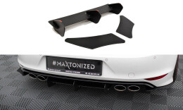 VW GOLF 7 R HATCHBACK Heck Ansatz Diffusor passend für Heckschürze passend für & Heck Ansatz Flaps Diffusor passend für
