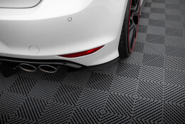 VW GOLF 7 R HATCHBACK Heck Ansatz Diffusor passend für Heckschürze passend für & Heck Ansatz Flaps Diffusor passend für