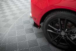 VW GOLF 6 GTI / 35TH Heck Ansatz Diffusor passend für Heckschürze passend für & Heck Ansatz Flaps Diffusor passend für