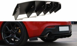 Heck Ansatz Diffusor passend für Heckschürze passend für MAZDA 3 MK2 MPS