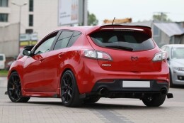 Heck Ansatz Diffusor passend für Heckschürze passend für MAZDA 3 MK2 MPS