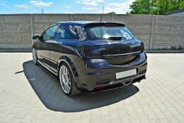 Heck Ansatz Diffusor passend für Heckschürze passend für OPEL ASTRA H (FOR OPC / VXR)