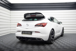 Heck Ansatz Diffusor passend für Heckschürze passend für OPEL ASTRA J OPC / VXR