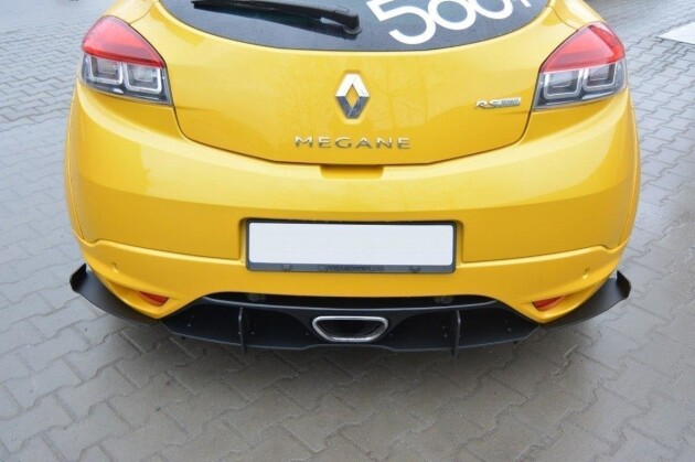 Heck Ansatz Diffusor Heckschürze für Renault MEGANE MK3 RS