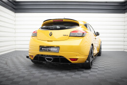 Heck Ansatz Diffusor passend für Heckschürze passend für RENAULT MEGANE MK3 RS