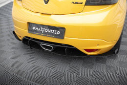 Heck Ansatz Diffusor passend für Heckschürze passend für RENAULT MEGANE MK3 RS