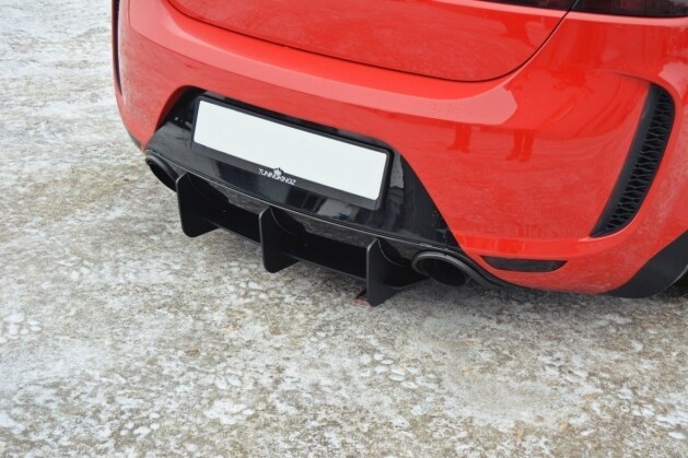 Heck Ansatz Diffusor passend für Heckschürze passend für SEAT LEON MK2 MS DESIGN