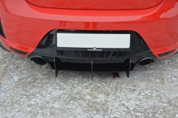 Heck Ansatz Diffusor passend für Heckschürze passend für SEAT LEON MK2 MS DESIGN