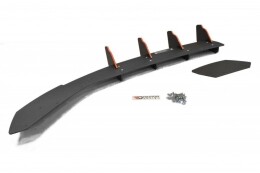 Heck Ansatz Diffusor passend für Heckschürze passend für SEAT LEON III FR