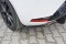 Heck Ansatz Diffusor passend für Heckschürze passend für SEAT LEON III FR