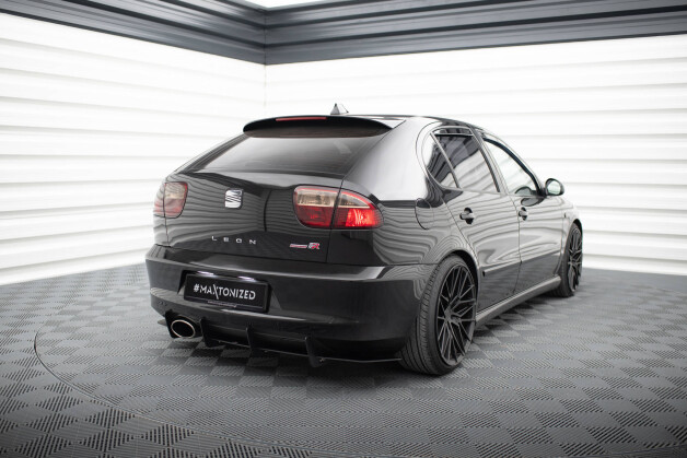 Heck Ansatz Diffusor passend für Heckschürze passend für Seat Leon Mk1 Cupra