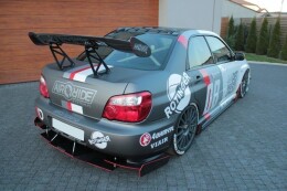 Heck Ansatz Diffusor passend für Heckschürze passend für Subaru Impreza WRX STI (BLOBEYE)