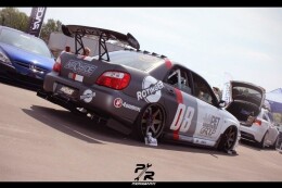 Heck Ansatz Diffusor passend für Heckschürze passend für Subaru Impreza WRX STI (BLOBEYE)